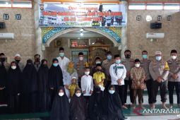 HUT Polda Jambi  digelar dengan doa bersama yatim piatu