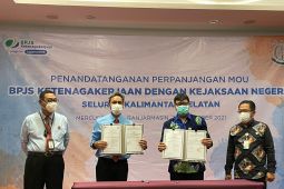 BPJS Ketenagakerjaan gandeng Kejari se-Kalsel optimalisasi program