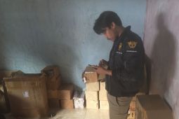 Bea Cukai Banten kembali lakukan penindakan  terhadap rokok ilegal ditimbun di rumah kontrakan