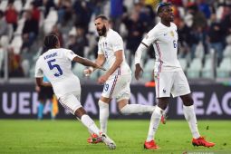 Prancis ke final UEFA Nations League usai menang dramatis atas Belgia
