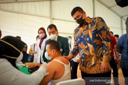 Supir angkot di Medan wajib  divaksin jelang PTM