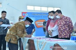 182 calon kades di Bangka sepakati deklarasi jaga keamanan