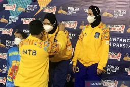PON Papua: NTB-1 tiga kali beruntun pertahankan tradisi emas voli pasir putri