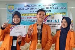 Tim Unja juarai LKTI tingkat Provinsi Jambi