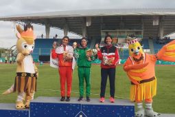 Agustina raih emas kedua atletik untuk Sumut