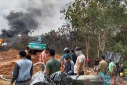 Setelah di Jambi, ledakan sumur minyak ilegal terjadi di Muba
