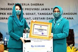 PKK Kota Pasuruan borong dua penghargaan tingkat Jatim