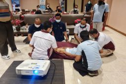 Jasa Raharja Kediri adakan pelatihan penanganan gawat darurat korban kecelakaan