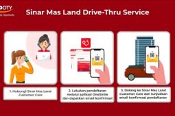 Sinar mas land drive - thru service terintegrasi OneSmile Apps