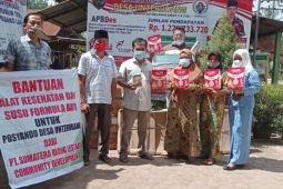 PT SRL Palas Salurkan bantuan Alkes ke Posyandu Desa Unterudang