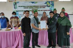 Pengurus HMI Cabang Barabai periode 2021-2022 resmi dilantik