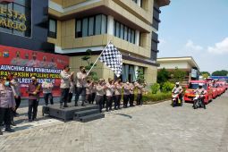 Polresta Sidoarjo luncurkan  kendaraan vaksinasi desa