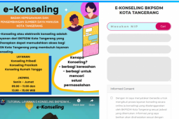 BKPSDM Kota Tangerang sediakan layanan e-Konseling bagi ASN