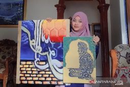 Mahasiswi UIN Palu juara terbaik dua lomba kaligrafi nasional