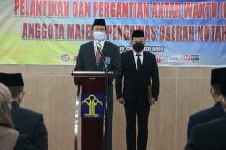 Kakanwil Kemenkumham Sumut lantik Majelis Pengawas Daerah Notaris