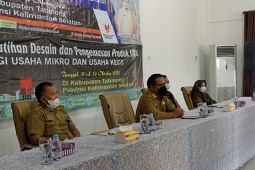 Pelaku UMKM ikuti pelatihan desain dan pengemasan produk