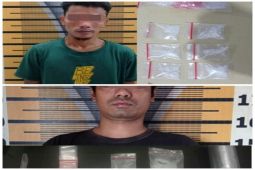 Polisi ciduk dua pengedar sabu dari tempat terpisah
