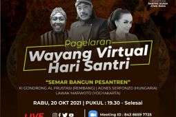 Ada wayang virtual di hari santri