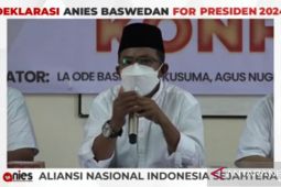 Relawan deklarasikan Anies Calon Presiden 2024-2029