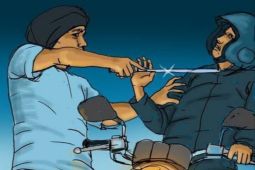 Polisi tangkap penagih utang kedapatan memiliki senjata "air soft gun"