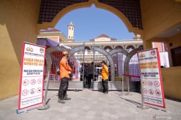 Paspampres perketat pemeriksaan saat vaksinasi massal santri di Situbondo