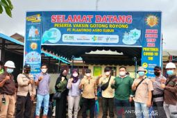 Target 600 dosis untuk vaksinasi karyawan PT Plantindo Agro Subur