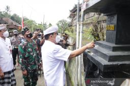 Bupati Tabanan apresiasi Pompa Air Hidrant dari Kodam Udayana di Biaung