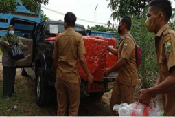 BPTP Jambi berikan bantuan fasilitas pengemasan produk olahan nanas Tangkit
