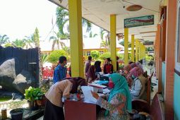 Polres Mukomuko gelar vaksinasi massal di sekolah