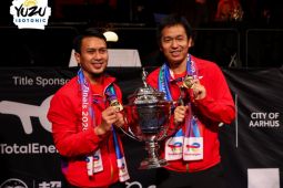 Hendra Setiawan apresiasi dukungan semua pihak untuk menangkan Piala Thomas