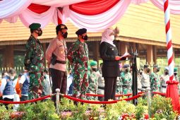 Forkopimda Jatim gelar apel kontijensi kesiapan penanggulangan bencana alam