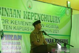 Wakil Bupati Kapuas Hulu minta penghulu dan penyuluh sosialisasikan vaksin