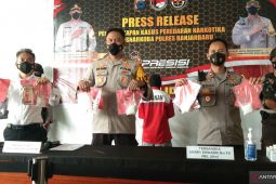 Polres Banjarbaru bongkar jaringan pengedar sabu internasional selamatkan 1.949 jiwa