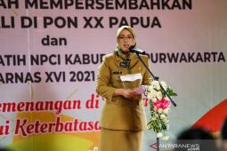 Bupati Purwakarta sambut atlet PON XX dan lepas atlet Peparnas