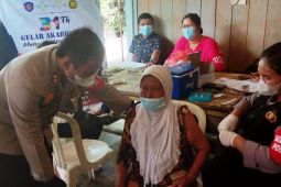 Vaksinasi massal di Kota Sibolga lewat pegabdian 31 tahun AKABRI angkatan 90