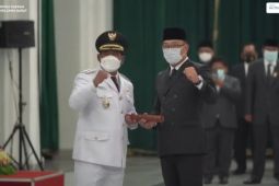 Ridwan Kamil lantik Akhmad Marjuki jadi Wakil Bupati Bekasi