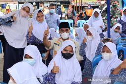 Capaian vaksinasi di Madina baru 30 persen