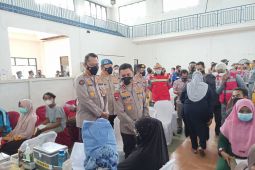 Polres Paser ditarget vaksinasi 500 orang per hari