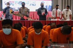 Polda Jatim tangkap 72 pesilat pelaku kekerasan dan perusakan