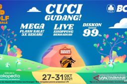 Bazar buku Big Bad Wolf kembali hadir secara daring di Tokopedia
