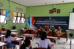 Kapolsek Menjalin beri penyuluhan anti narkoba ke pelajar