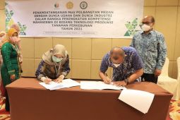 Tingkatkan SDM, Polbangtan Kementan Teken MoU dengan PT PP London Sumatera