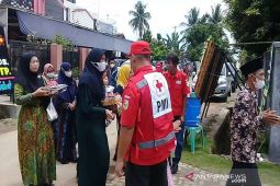 PMI Kabupaten Tulang Bawang Barat ajak masyarakat tak kendor ikuti prokes di zona PPKM level 2