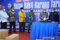 Bupati Asahan minta Karang Taruna tetap eksis berkontribusi