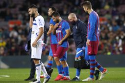 Keluhkan sesak napas, Sergio Aguero dirujuk ke rumah sakit