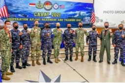 Di Surabaya, militer AS dan Indonesia latihan militer bersama