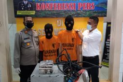 Polisi tangkap  pencuri spesialis peralatan menara pemancar signal