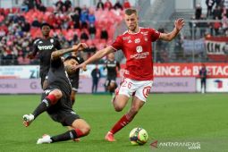 Monaco tumbang di markas Brest  0-2