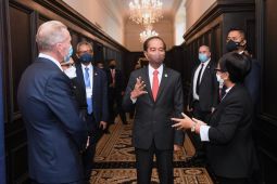 Presiden Joko Widodo adakan pertemuan CEOs Forum di Skotlandia