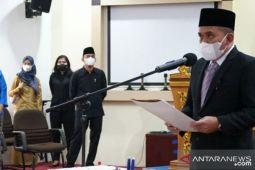 Walikota Pangkalpinang lantik tujuh pejabat eselon